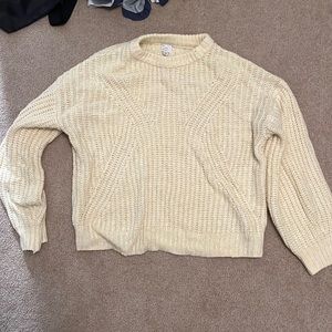 Chunky knit sweater